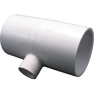 Commodity  Schedule 40 PVC 2x2x1/2 Inch Tee (Slip x Slip x Slip)