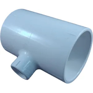 Commodity  Schedule 40 PVC 2x2x1/2 Inch Tee (Slip x Slip x Thread)