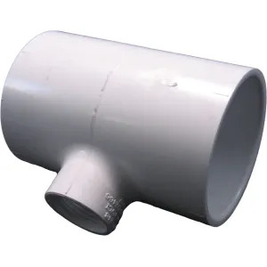 Commodity  Schedule 40 PVC 2x2x3/4 Inch Tee (Slip x Slip x Thread)