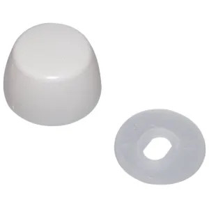 Toto THU044#01 Toto Bold Cap and Base, Cotton White - THU044#01 