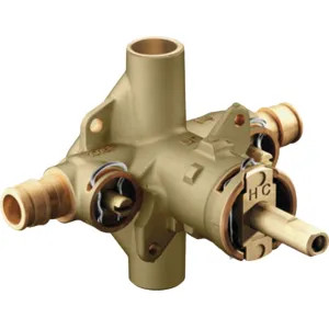 Moen 62385 Moen 62385 M-Pact Posi-Temp Tub/Shower Rough-In Valve w/ Stops, 1/2