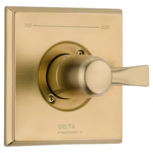 Delta T14051-CZ Delta Dryden Monitor 14 Series Valve Trim, Lever Handle, Champagne Bronze - T14051-CZ