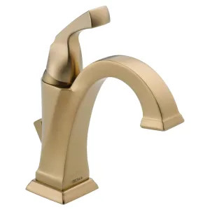 Delta 551-CZ-DST Delta Dryden Single Handle Bathroom Faucet, Deck Mount, 1.2 GPM, Champagne Bronze - 551-CZ-DST