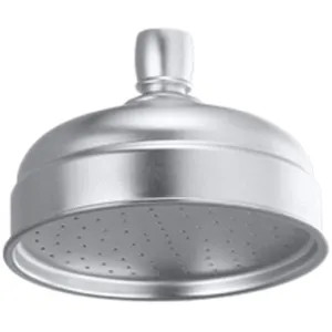 Delta 695CBX Alsons Rain/Watering-Can Showerhead, Overhead/Standard Mount, 5in Diameter Showerhead, Full-Spray, Chrome - 695-C-BX