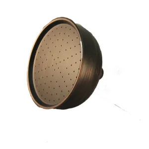 Delta 6953710BX Alsons Low Profile Rain Shower Head, Overhead/Standard Mount, 5in Diameter Showerhead, Full-Spray, Oil Rubbed Bronze - 695-3710-BX