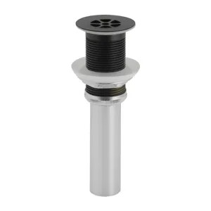 Brizo RP72411BL Brizo RP72411BL Grid Strainer Without Overflow, Matte Black