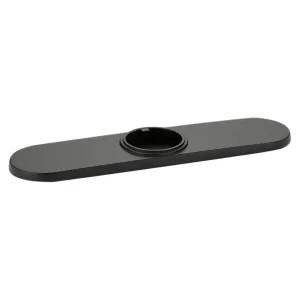 Brizo RP71451BL Brizo Artesso Matte Black Three-Hole Escutcheon Plate - RP71451BL