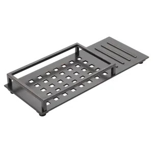 Delta 77612-RB Delta Vero Square Vanity Soap Tray, Venetian Bronze - 77612-RB