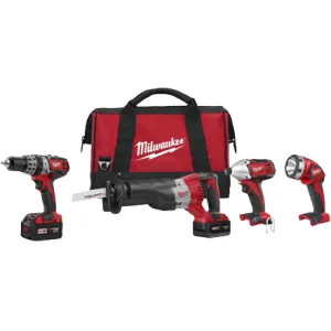 Milwaukee 2696-24 Milwaukee 2696-24 model 4-Tool Cordless Combo Kit 