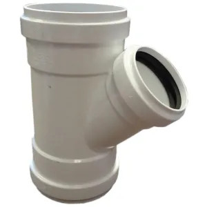 Commodity  8x8x4 Inch PVC Sewer & Drain Wye Tee
