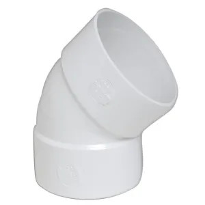 Commodity  6 Inch PVC Sewer & Drain 45 Degree Elbow
