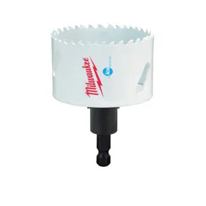 Milwaukee 49-56-9669 Milwaukee 49-56-9669 Hole Dozer Hole Saw with Arbor, 2-1/2