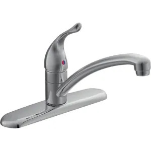 Moen 7425 Moen Chateau Single-Handle Kitchen Faucet, Chrome - 7425