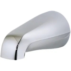 Symmons 061 Symmons Duro 5-1/4-inch Wall Mounted Chrome Non-Diverter Tub Spout, Slip-On - 061