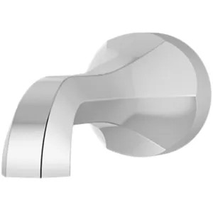 Symmons 069 Symmons Canterbury 7-5/8-inch Wall Mounted Chrome Non-Diverter Tub Spout, 1/2-inch Connection Size - 069