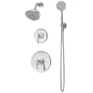 Symmons 5205-BBZ Symmons Ballina Series Shower/Hand Shower System with Temptrol Pressure-Balancing Mixing Valve, ADA-Compliant, 2.5 GPM, Brushed Bronze - 5205-BBZ