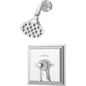 Symmons 4501 Symmons Canterbury Shower Faucet, Pressure Balance Valve, Metal Lever Handle, 2 GPM, Chrome - 4501
