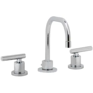 Symmons SLW-3512 Symmons Dia Two-Handle Widespread Lavatory Faucet with Lift Rod and Metal Drain Assembly, 2.2 GPM, Chrome - SLW-3512