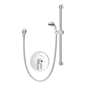 Symmons 3503-H321-V-CYL Symmons Dia Series Hand Shower System with Temptrol Pressure-Balancing Valve, ADA-Compliant, 2.5 GPM, Polished Chrome - 3503-H321-V-CYL