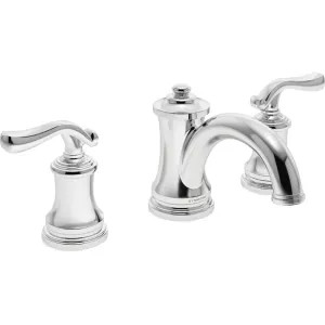 Symmons SLW-5112 Symmons Winslet Two-Handle Widespread Lavatory Faucet with Pop-Up Drain Assembly, 2.2 GPM, Chrome - SLW-5112