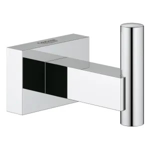 Grohe 40511000 GROHE 40511000 Essentials Cube Robe Hook - StarLight Chrome