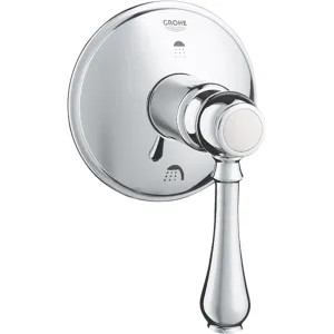 Grohe 19220000 GROHE 19220000 Geneva 2-Way Diverter Trim - Chrome