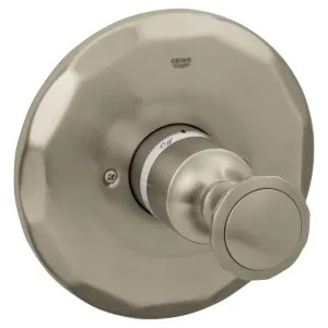 Grohe 19268EN0 Grohe 19268EN0 Kensington Pressure Balance Valve Trim, Brushed Nickel