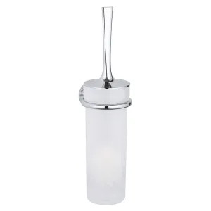 Grohe 40380000 Grohe 40632000 Ondus Toilet Brush Set, Starlight Chrome