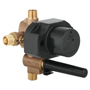 Grohe 35033000 Grohe 35033000 Non Rapido Pressure Balance Rough-In Valve Trim w/ Built-in Diverter, Stops, 1/2