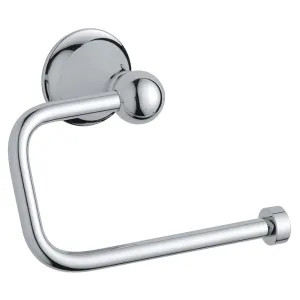 Grohe 40160000 Grohe 40160000 Seabury Toilet Paper Holder, Starlight Chrome 