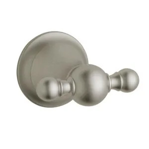 Grohe 40159EN0 Grohe 40159EN0 Seabury Double Robe Hook, Brushed Nickel