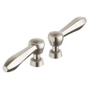 Grohe 18172EN0 Grohe 18172EN0 Somerset Lever Handle, Brushed Nickel