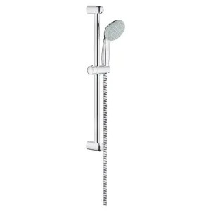 Grohe 2759800E Grohe New Tempesta 24in 2-Spray Setting DreamSpray Slidebar Handshower Kit, EcoJoy, Speed Clean, Chrome - 2759800E
