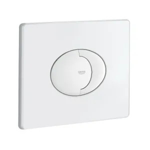 Grohe 38506SH0 Grohe 38506Sh0 Skate Air Flush Plate, Alpine White