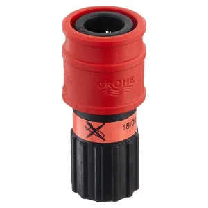 Grohe 12365000 Grohe 12365000 Red Alira Quick Coupling - Replacement Part