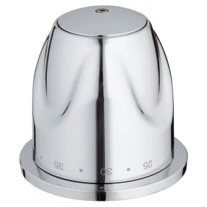 Grohe 47562000 Grohe 47562000 Temperature Scale Handle in StarLight Chrome 