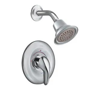 Moen TL2302 Moen Villeta Posi-Temp Single-Handle Shower Faucet, One-Function, 2.5 GPM, Lever Handle, Chrome - TL2302