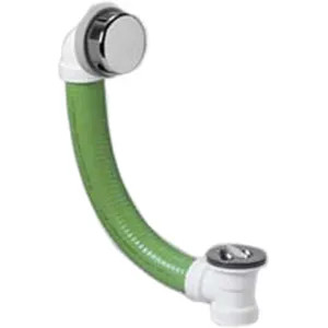 Watco FLEX240-LT-PVC-CP-SP Watco FLEX240-LT-PVC-CP-SP Flexible Lift and Turn Bath Waste Kit - PVC Pipe, Chrome Plated