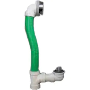 Watco FLEXW924-FA-PVC-CP Watco FLEXW924-FA-PVC-CP Innovator PVC Foot Actuated Chrome Bath Waste W/ Cover