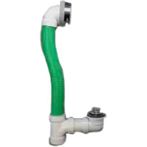 Watco FLEXW916-PP-PVC-BN Watco FLEXW916-PP-PVC-BN Innovator Push Pull Brushed Nickel Bath Waste