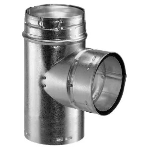 M&G DuraVent 5GVTR4 DuraVent 5GVTR4 Type B Gas Vent 5-Inch Reduction Tee