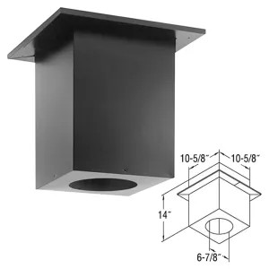 M&G DuraVent 46DVA-CS DuraVent 46DVA-CS DirectVent Pro Cathedral Ceiling Support Box for 6-5/8