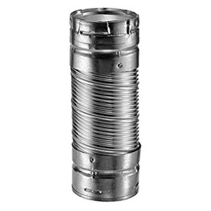 M&G DuraVent 3DV48DW DuraVent 3DV48DW DuraConnect II 48-Inch Double-Wall Flex Connector