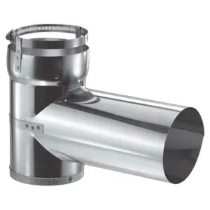 M&G DuraVent 7DFS-T DuraVent 7-Inch DuraFlex SS Tee - 7DFS-T