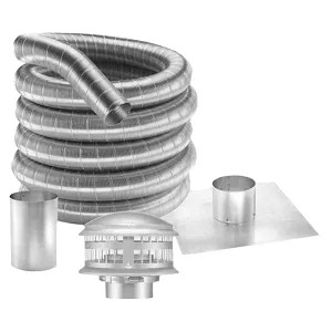 M&G DuraVent 6DFA-25K DuraVent 6DFA-25K DuraFlex 25-Feet AL Kit