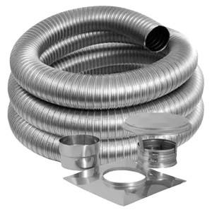 M&G DuraVent 3DFSW-35K DuraVent 3DFSW-35K 3-Inch DuraFlex SW Basic Kit
