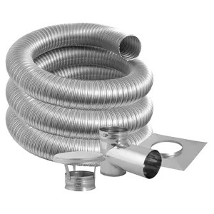 M&G DuraVent 3DFPRO-20KT DuraVent 3DFPRO-20KT DuraFlex Pro 3-Inch Tee Kit