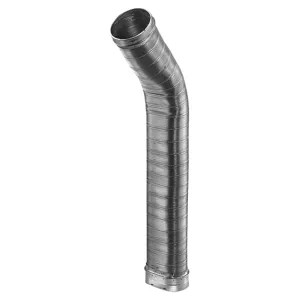 M&G DuraVent 4636-OR DuraVent 6DLR-36ORF DuraLiner 6-Inch Oval-to-Round Flex Pipe