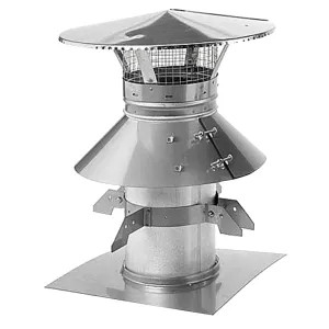 M&G DuraVent 4688-O DuraVent 6DLR-KXC20 DuraLiner 6-Inch Extend-A-Cap Kit