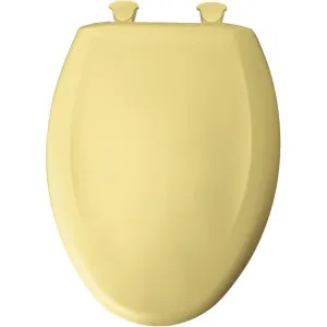 Bemis 1200SLOWT-211 Bemis Residential Toilet Seat, Whisper Close, Plastic - Yellow (1200SLOWT-211)